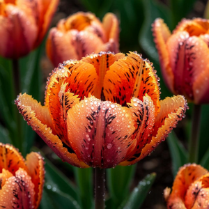 Тюльпан Литл Джем купить по цене от 199р. в интернет-магазине «Посадика» с доставкой почтой в в Зеяе и по всей России – [изображение №1].