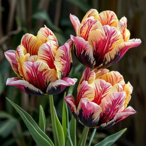 Тюльпан Роял Гарнит купить по цене от 425р. в интернет-магазине «Посадика» с доставкой почтой в в Зеяе и по всей России – [изображение №1].