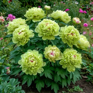 Пион Зеленые Бобы купить по цене от 610р. в интернет-магазине «Посадика» с доставкой почтой в в Зеяе и по всей России – [изображение №1].